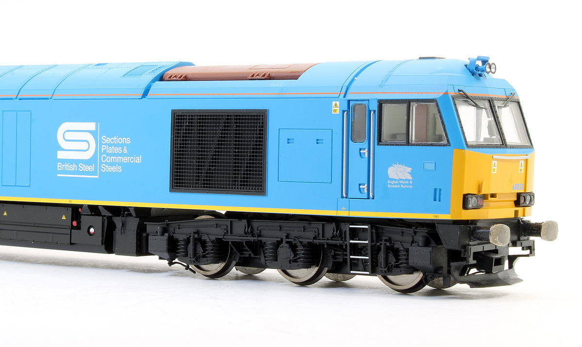 Pre-Owned EWS British Steel Class 60 'Tees Steel Express' Diesel Locomotive - DCC Fitted