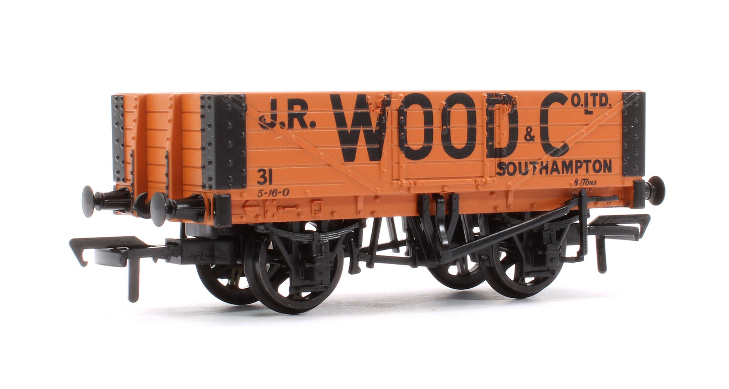 Pre-Owned 5 Plank Wagon Wooden Floor 'J.R. Wood & Co. Ltd.' Orange No.31