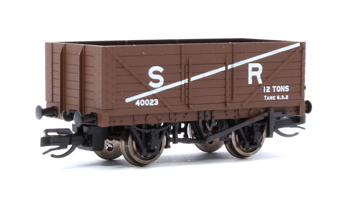 Pre-Owned TTR7002S TT:120 Scale SR Brown 7-Plank Open Wagon No.40023