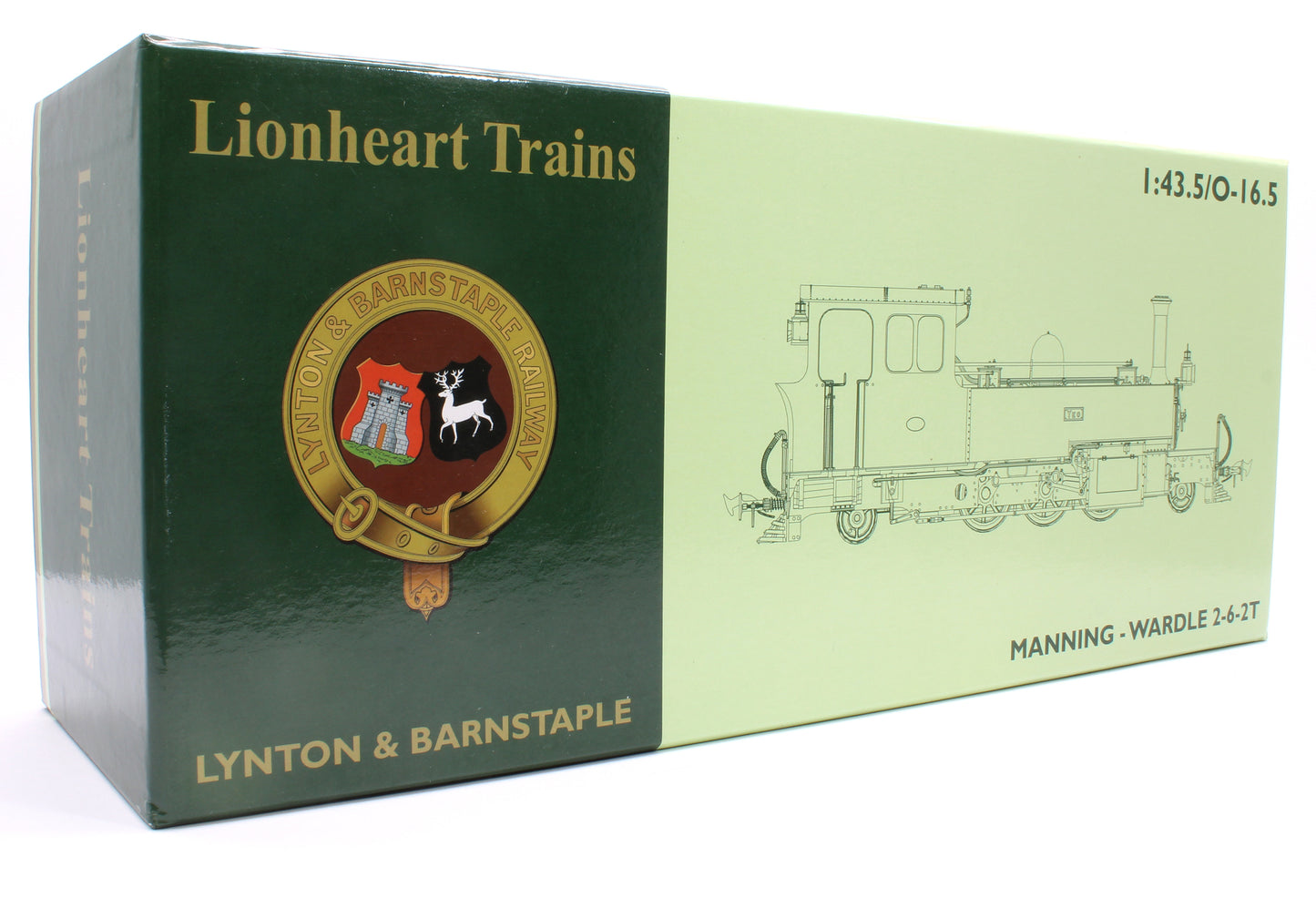 Lynton & Barnstaple Manning Wardle 2-6-2 EXE As Delivered 1898 (Early Cab) - DCC Fitted