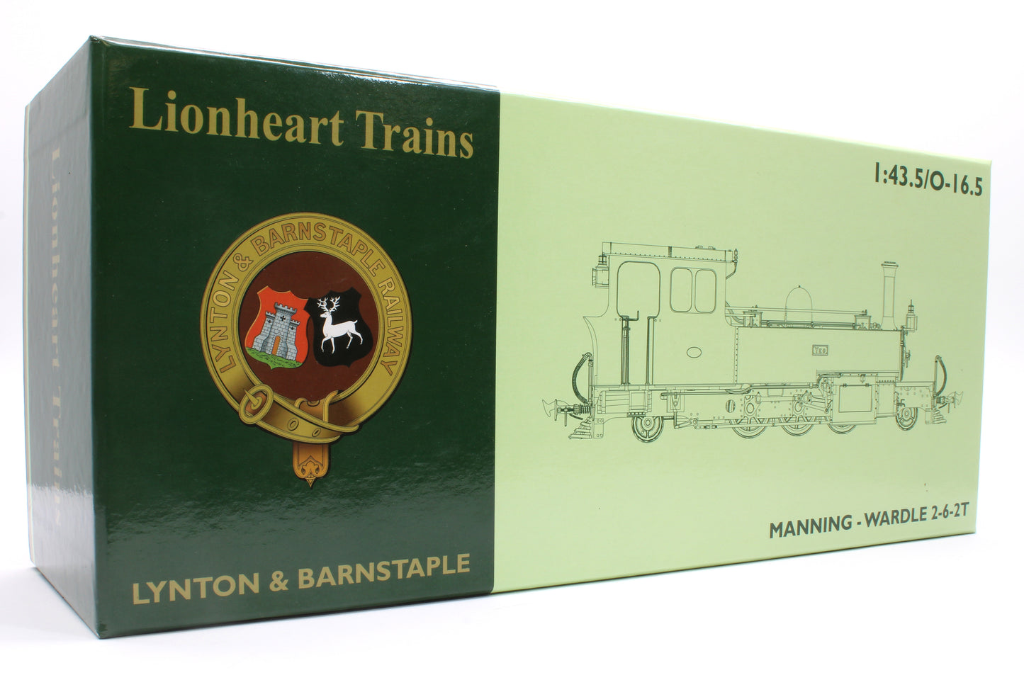 Lynton & Barnstaple Manning Wardle 2-6-2 YEO Lynton & Barnstaple Livery 1903-1913 (Early Cab) - DCC Fitted