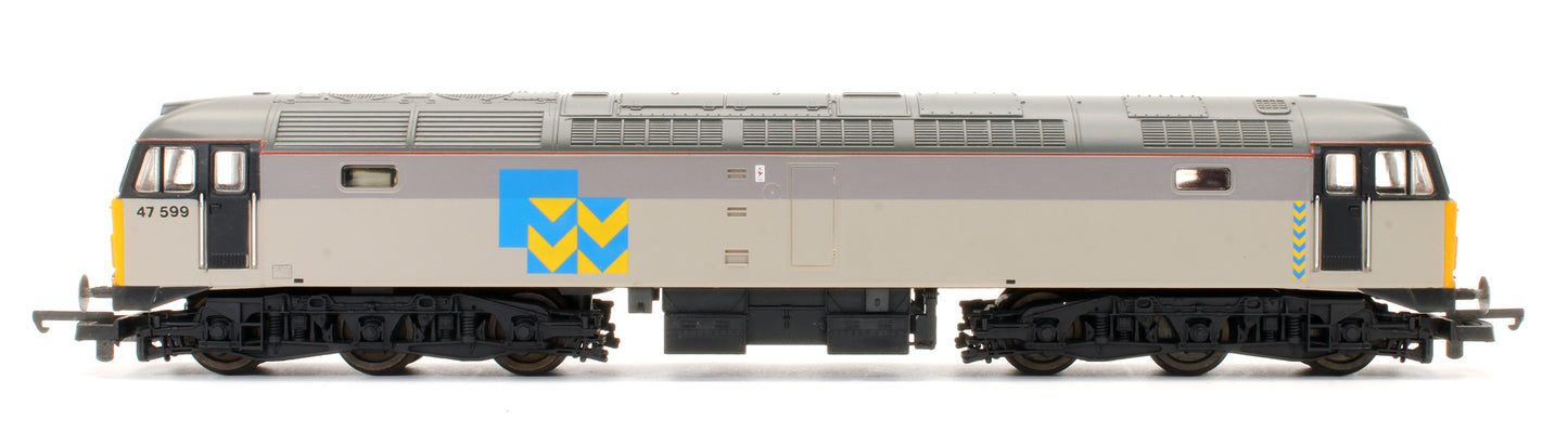Pre-Owned Railfreight Petrolium Class 47 599 Diesel Locomotive
