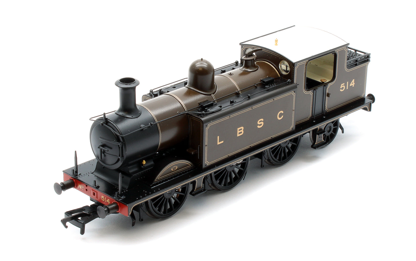 LB&SCR E4 Tank 514 LBSC Lined Umber Steam Locomotive