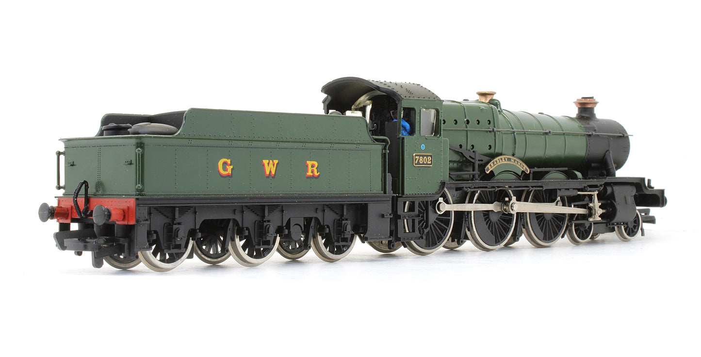 Pre-Owned Manor Class 4-6-0 'Bradley Manor' 7802 GWR Green Steam Locomotive
