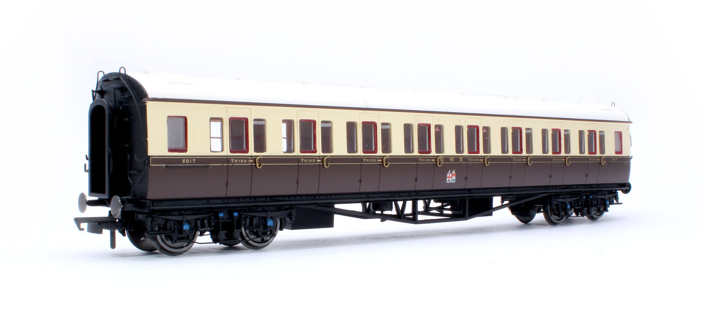 GWR Collett Coaches Corridor Third No.5017