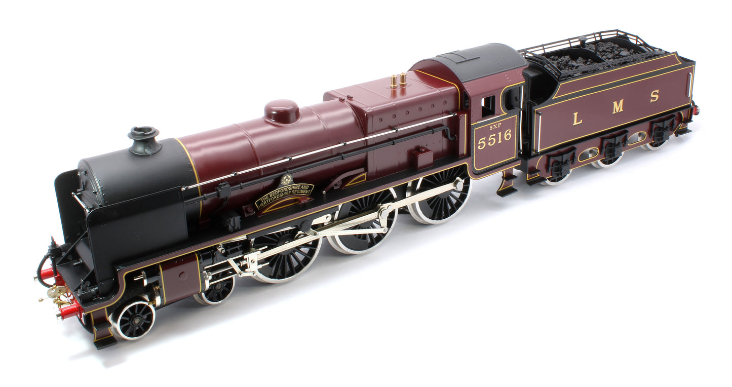 E/42-B Patriot Class "The Bed & Herts Reg" 4-6-0 LMS Gloss Lined Maroon No. 5516 Steam Locomotive