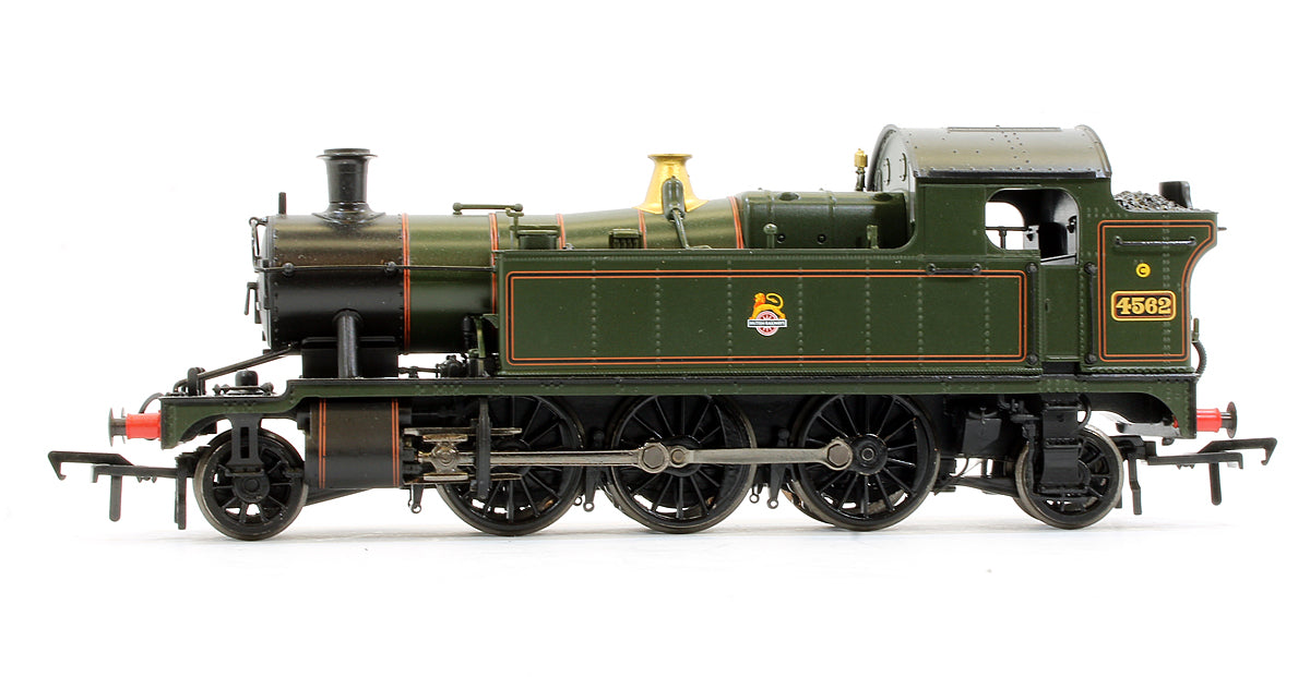 Pre-Owned 32-132 GWR 45XX Prairie Tank 4562 BR Lined Green Early Emblem Steam Locomotive