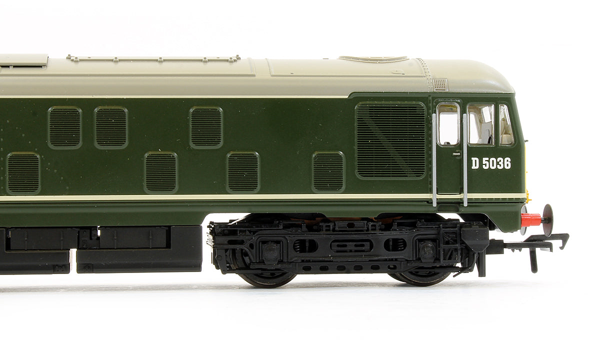 Pre-Owned Class 24/0 D5036 BR Green Small Yellow Panel Diesel Locomotive