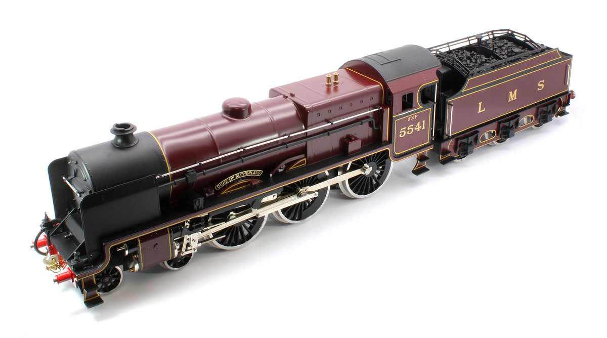 E/42-B1 Patriot Class "Duke of Sutherland" 4-6-0 LMS Gloss Lined Maroon No. 5541 Steam Locomotive