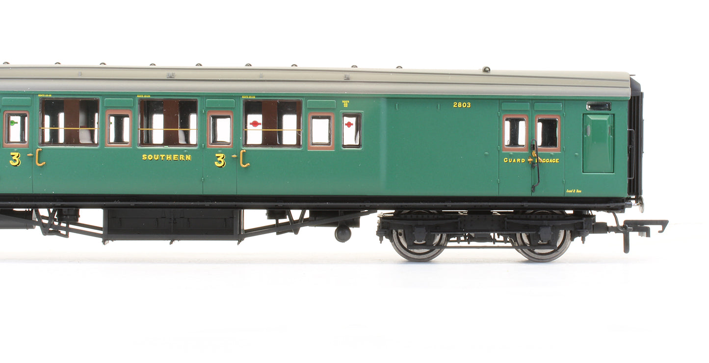 Pre-Owned SR Maunsell 6 Compartment Brake Coach '2803'