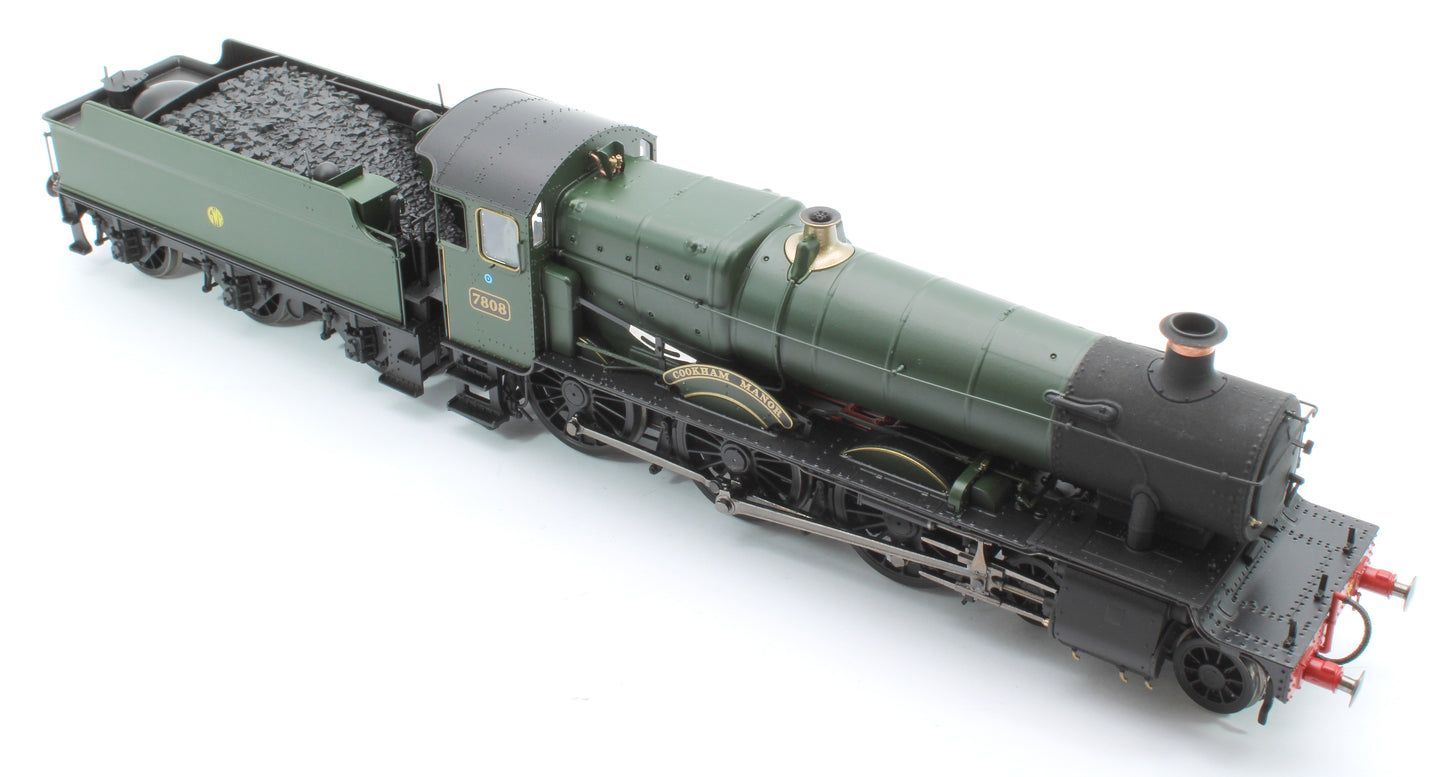 ACC2500-7808DCC Pre-Owned 'Cookham Manor' GWR Green Manor Class 4-6-0 Steam Locomotive No.7808 - DCC Sound