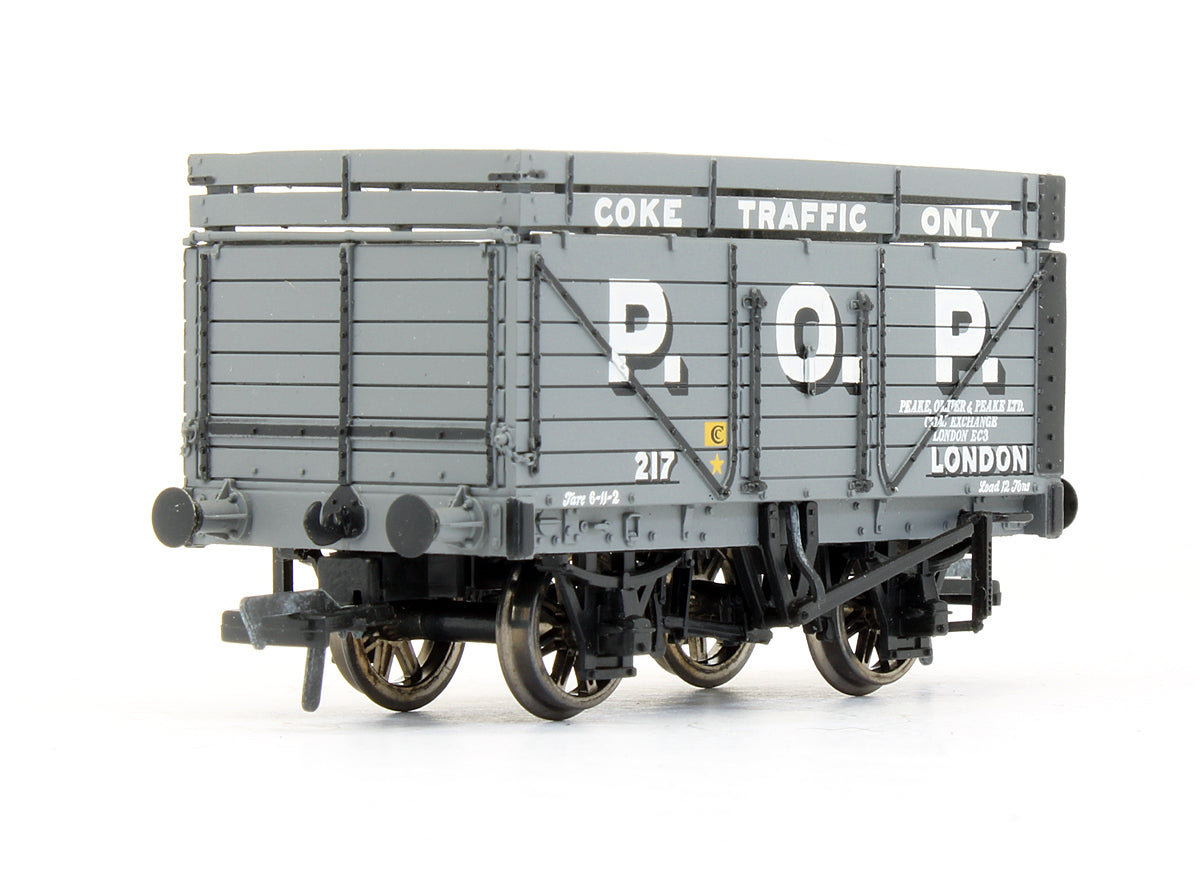 Pre-Owned 7 Plank Wagon With Coke Rail 'P.O.P.'