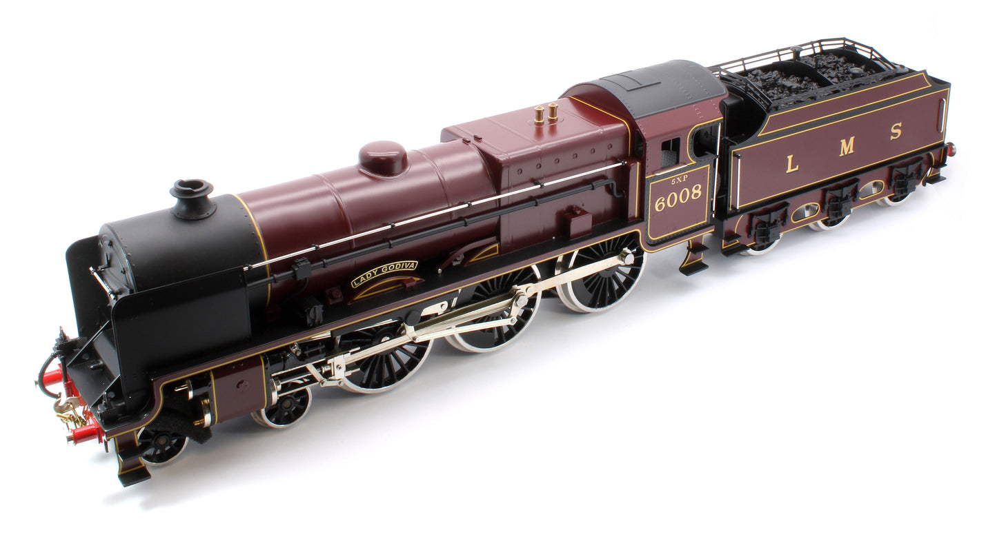 E/42-B1 Patriot Class "Lady Godiva" 4-6-0 LMS Gloss Lined Maroon No. 6008 Steam Locomotive