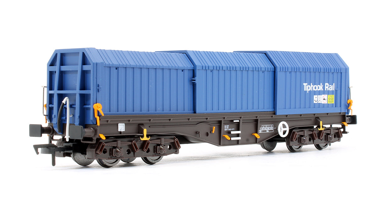 Pre-Owned Telescopic Steel Hood Wagon Tiphook Rail