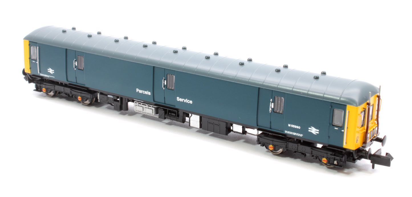 Class 128 M55990 Midland Region in BR blue livery with full yellow ends Diesel Locomotive