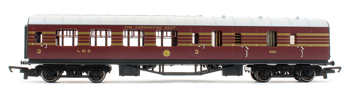 Pre-Owned RailRoad LMS Coronation Scot Coach Pack