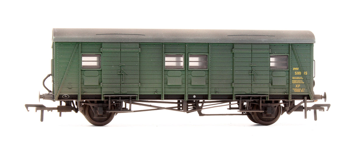 Pre-Owned Ex-Southern PMV Parcels & Miscellaneous Van BR Green 'S1101S'- Custom Weathered
