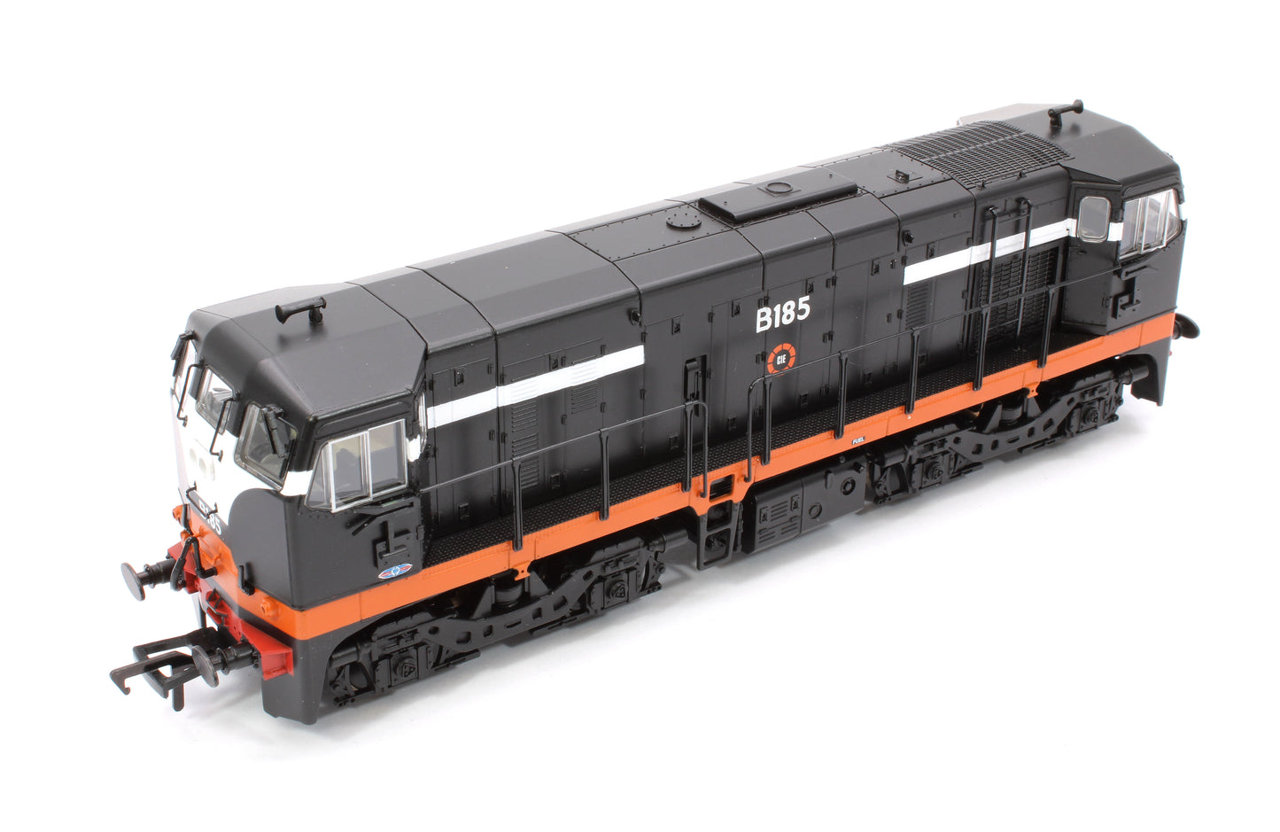 Class 181 Córas Iompair Éireann (CIE) Black/Tan no. 185 Diesel Locomotive