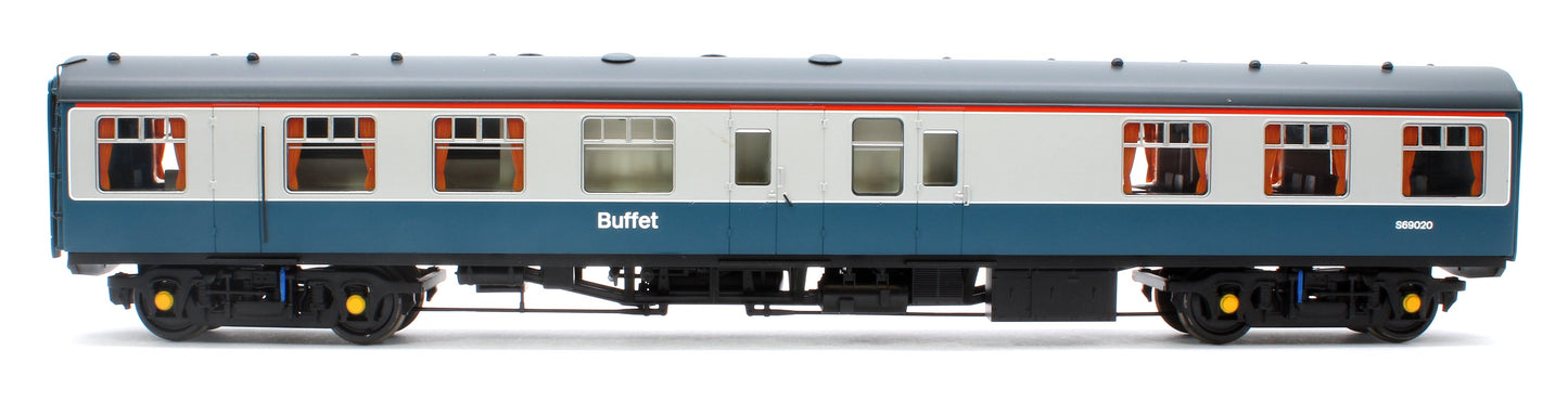 Pre-Owned Class 422/7 4TEP 4 Car EMU (Refurbished) 2703 BR Blue & Grey