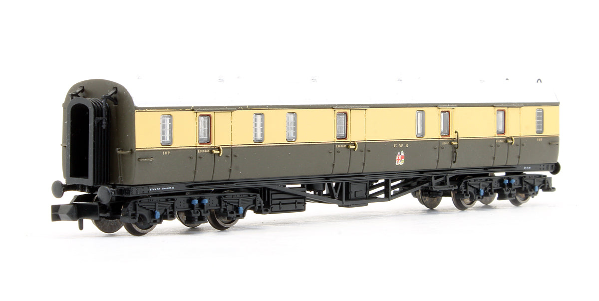 Pre-Owned Collett Full Brake Coach GWR Chocolate & Cream #109 (Exclusive Edition)