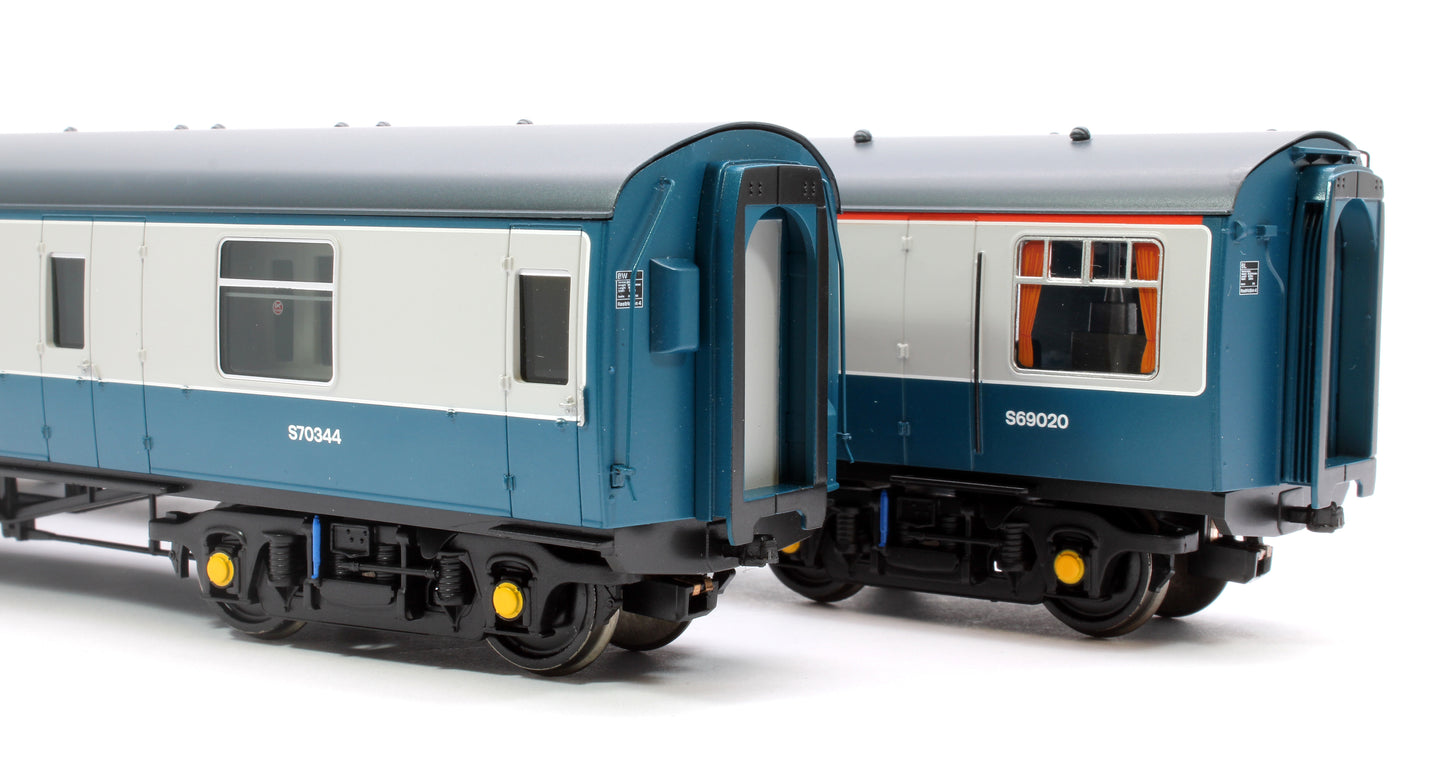 Class 422/7 4TEP 4 Car EMU (Refurbished) 2703 BR Blue & Grey - DCC Sound