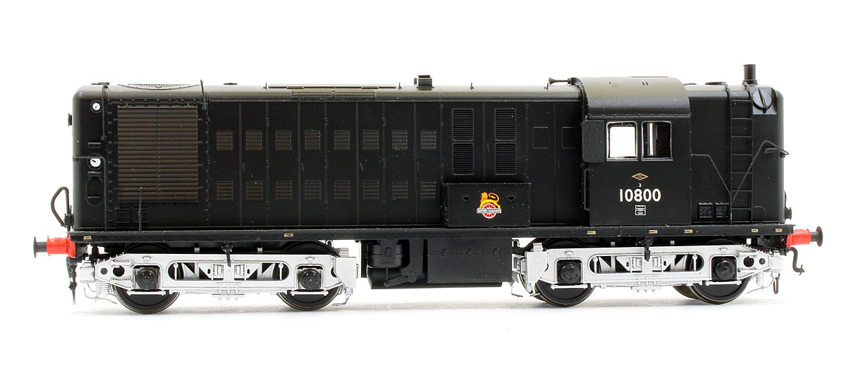 Pre-Owned North British Prototype 10800 BR Early Emblem Black with Silver Bogies Diesel Locomotive - DCC Fitted