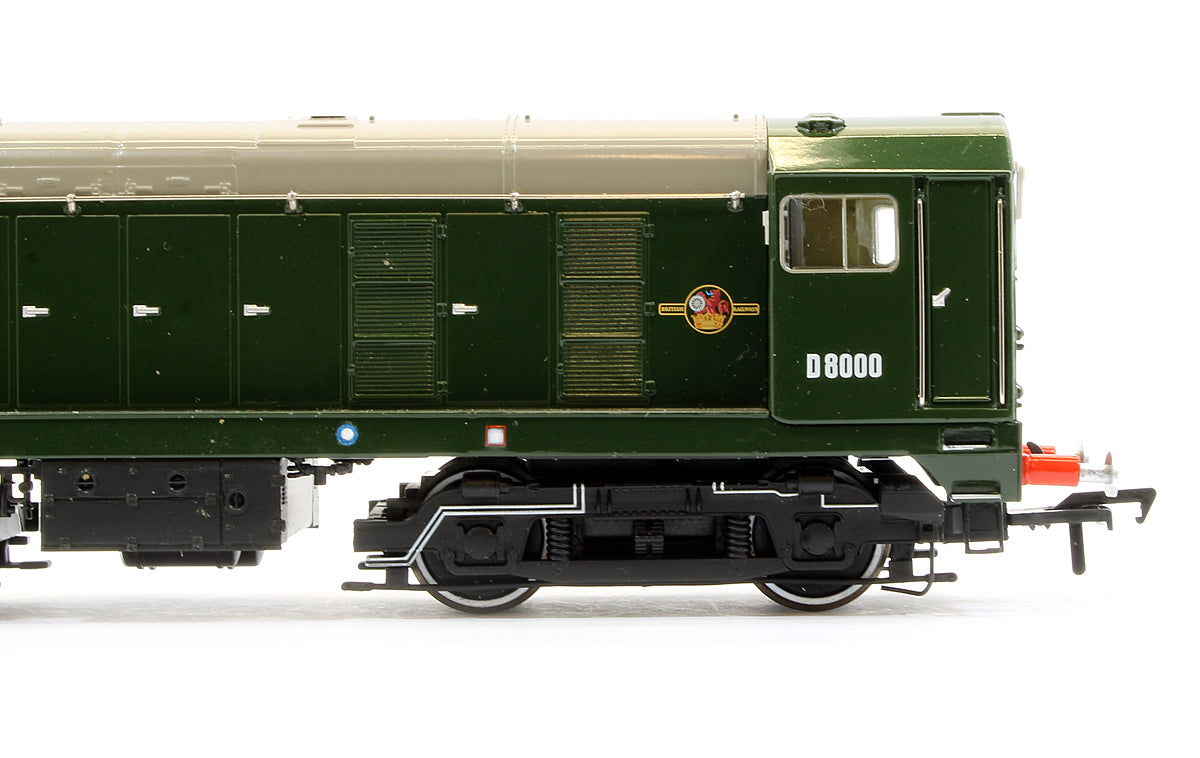 32-027NRM Pre-Owned Class 20 D8000 BR Green With Ladder Diesel Locomotive (Exclusive Edition)