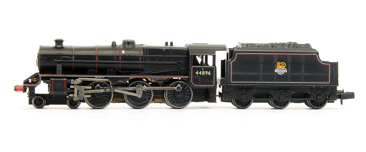 Pre-Owned 372-126 Black 5 44896 Mixed Traffic Lined BR Black Early Emblem Steam Locomotive