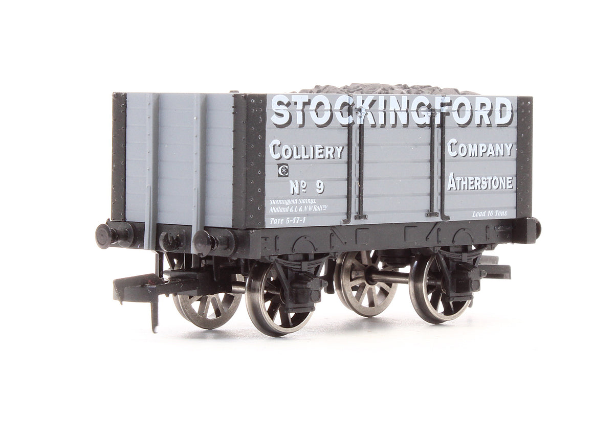 Pre-Owned 7 Plank Wagon 'Stockingford Colliery' 9ft W/B Chassis