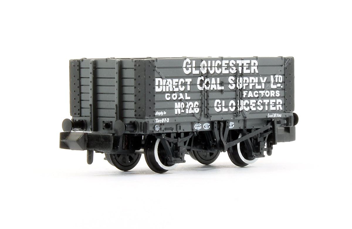 Pre-Owned 377-2022K 7 Plank Fixed End Wagon 'Gloucester Direct Coal Supply Ltd' (Exclusive Edition)