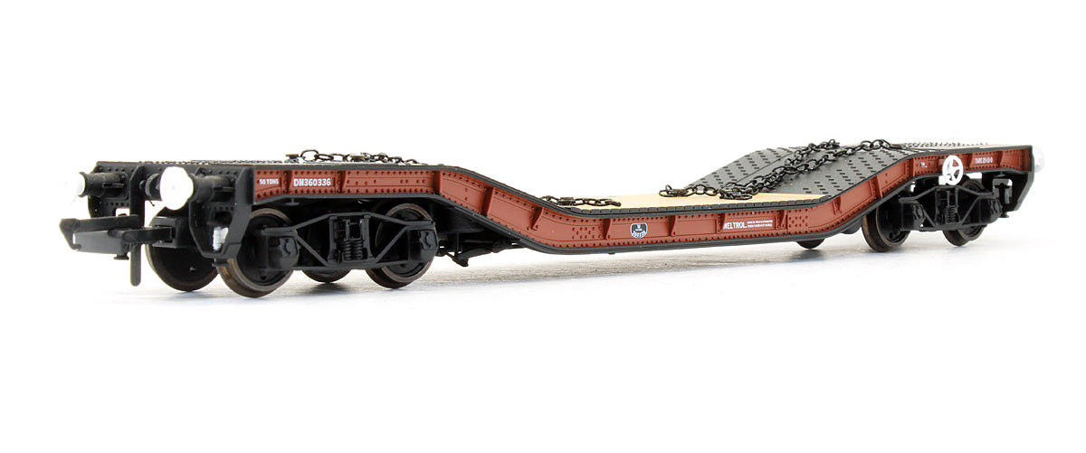 Pre-Owned OR76WW002 Warwell A Diamond Bogies BR Brown DM360336