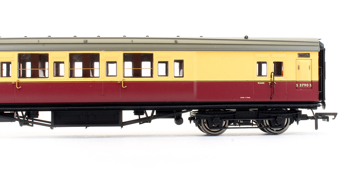 Pre-Owned BR Crimson & Cream Maunsell 6 Compartment Brake Coach 'S 3790 S'