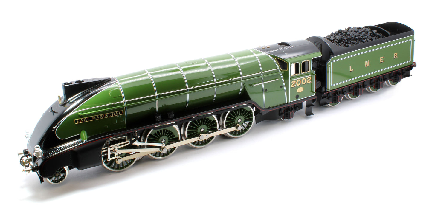 E/36-B1-EM P2 Class Streamlined "Earl Marischal" 2-8-2 LNER Lined Apple Green No. 2002 Steam Locomotive