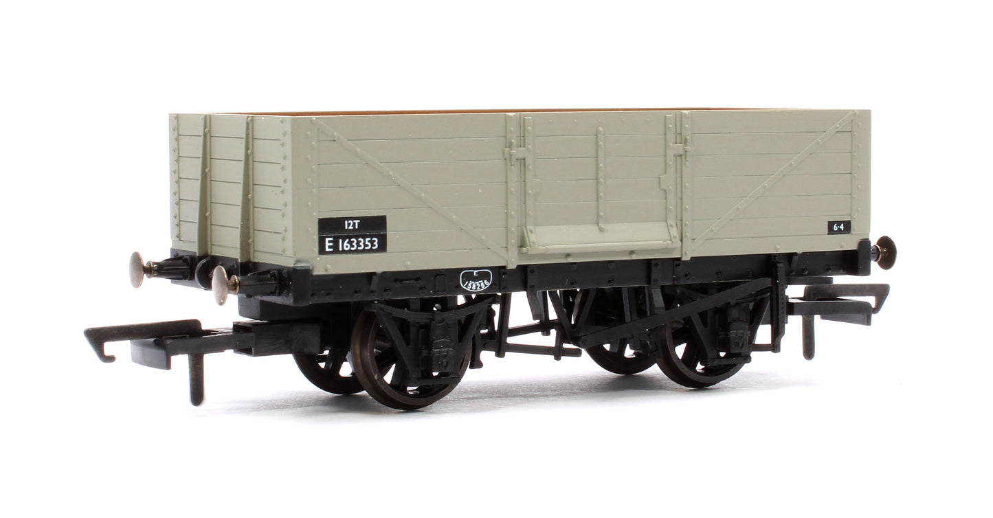 Pre-Owned 6 Plank Wagon - BR Grey E163353