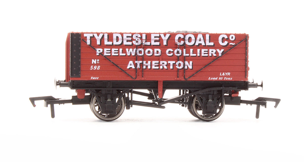 Pre-Owned 'Tyldesley Coal Co' 7 Plank Wagon No.598 - Limited Edition