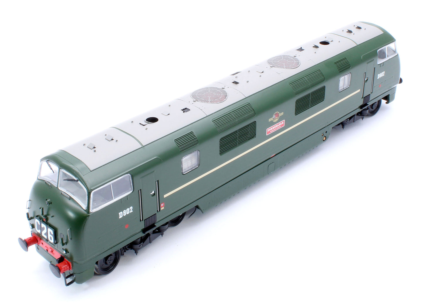 Class 42 'Warship' V1 BR Green 'Formidable' No.D802 Diesel Locomotive - DCC Sound