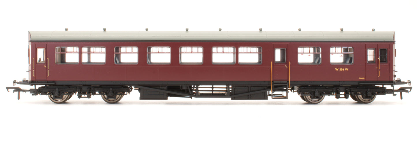 39-579 Pre-Owned BR Auto Trailer Unlined Maroon Coach No.W236W