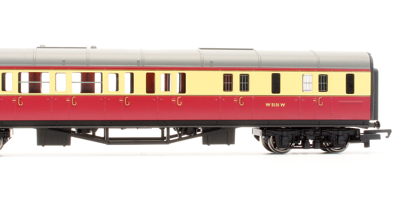 Pre-Owned BR (Ex-GWR) Crimson & Cream Brake Coach 'W 5131 W'