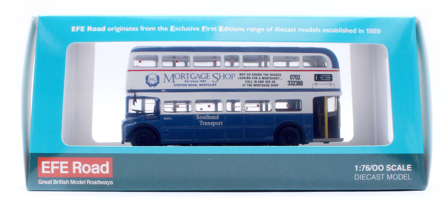 AEC Routemaster RCL2256 Southend Transport 121, Service 1