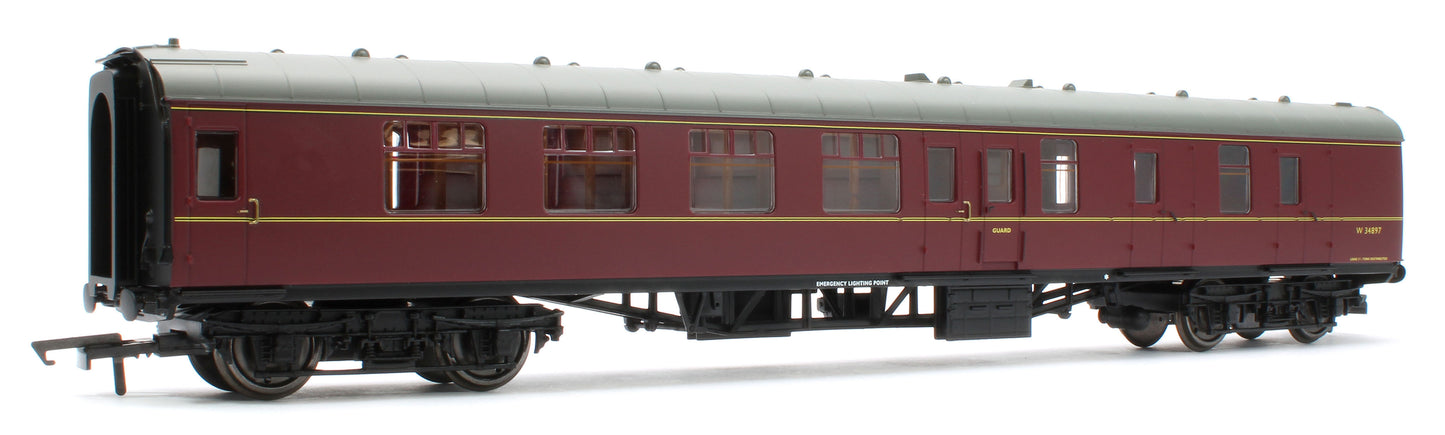 R40514 Mark 1 BSK Brake Second Corridor BR Maroon W34897