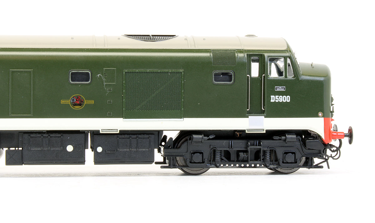 Pre-Owned Class 23 Baby Deltic (Early Version) D5900 Green With Frost Grilles Diesel Locomotive - Gloss