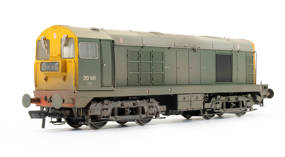 Pre-Owned Class 20141 BR Green Full Yellow End Diesel Locomotive (Weathered & DCC Fitted)