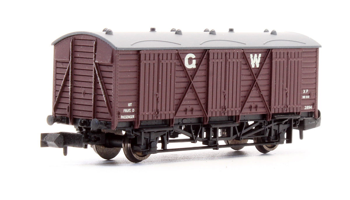 Pre-Owned GWR Brown Fruit D Wagon No.2894