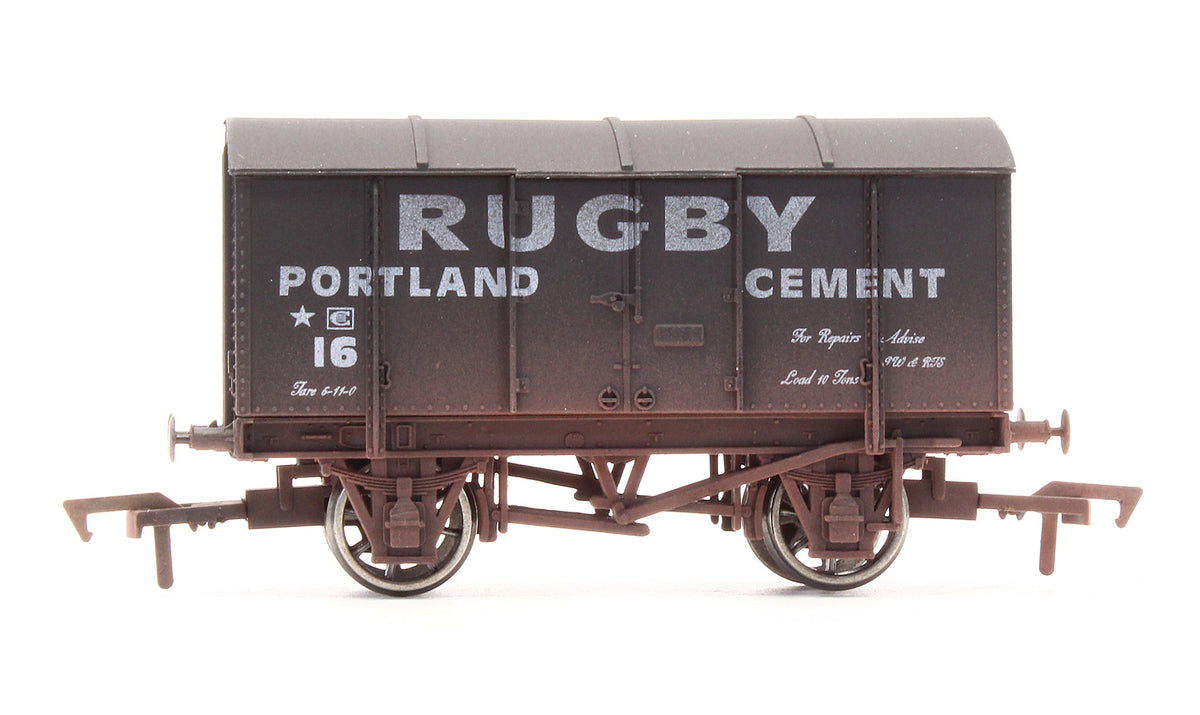 4F-013-026 Pre-Owned Rugby Cement Gunpowder Van No.16 - Weathered