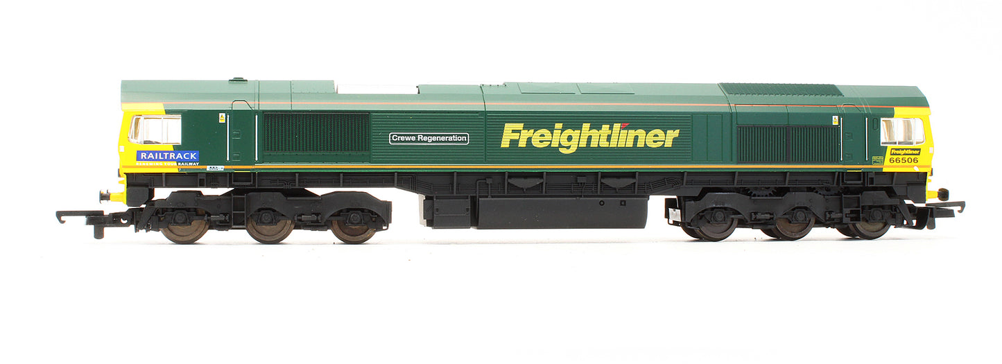 Pre-Owned Freightliner / Railtrack Class 66506 'Crewe Regeneration' Diesel Locomotive