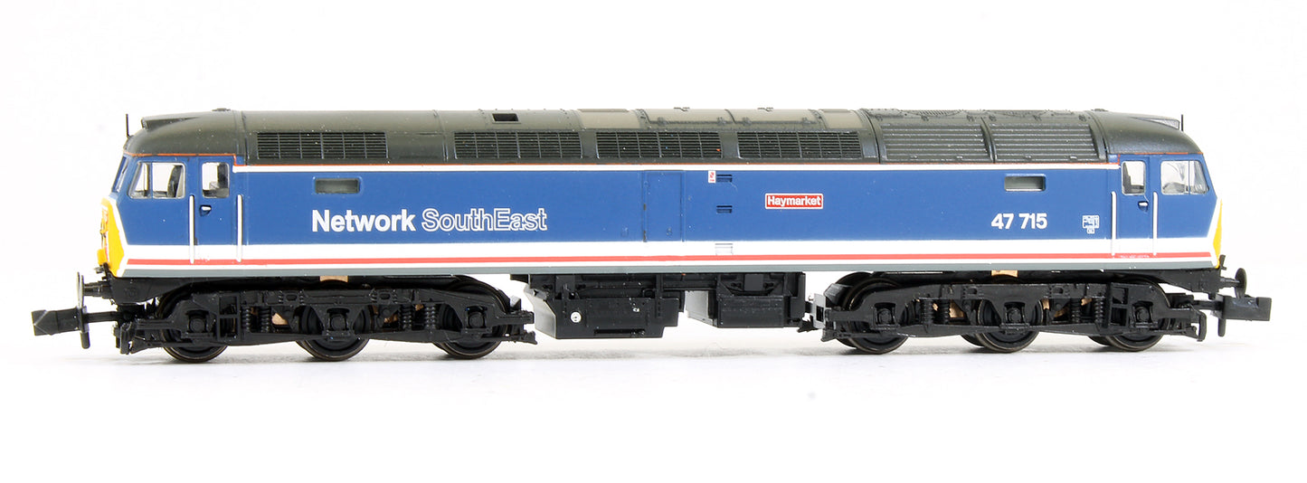 Pre-Owned Class 47/7 47715 'Haymarket' Network Southeast Diesel Locomotive