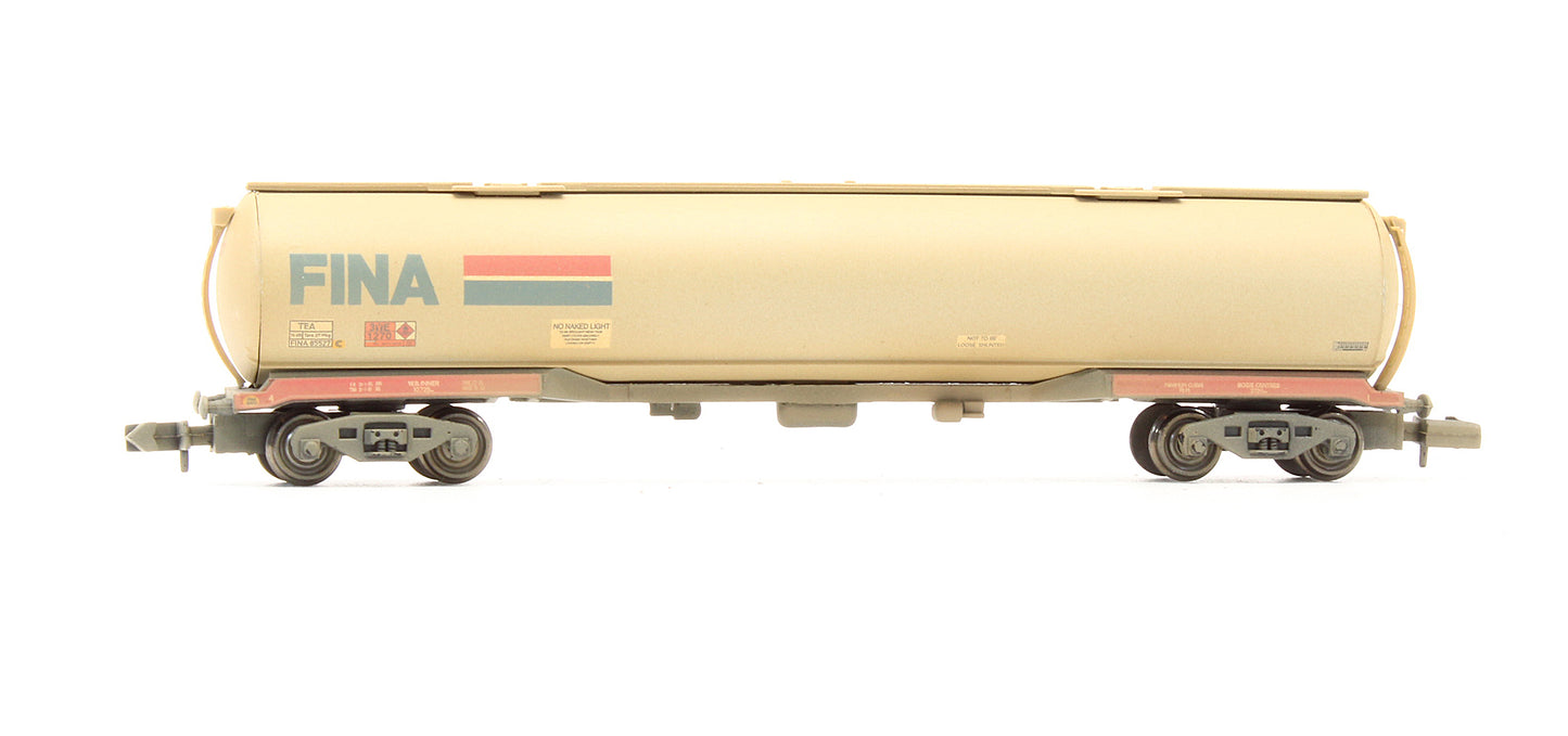 Pre-Owned TEA 100T Bogie Tank Wagon Fina - Weathered