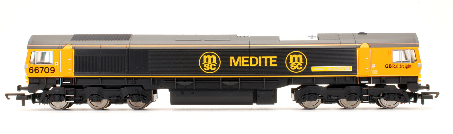 Pre-Owned R2650 'Medite' Class 66709 'Joseph Arnold Davies' Co-Co- Diesel Locomotive