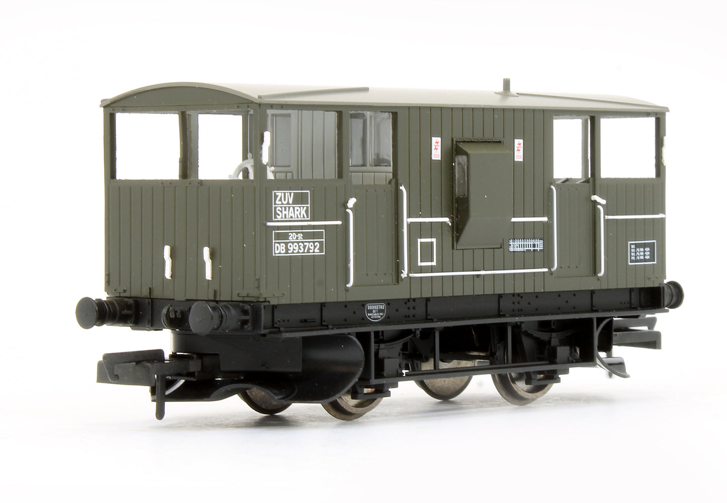 Pre-Owned R6434 BR Green Shark Ballast Brake Van 'DB 993792'