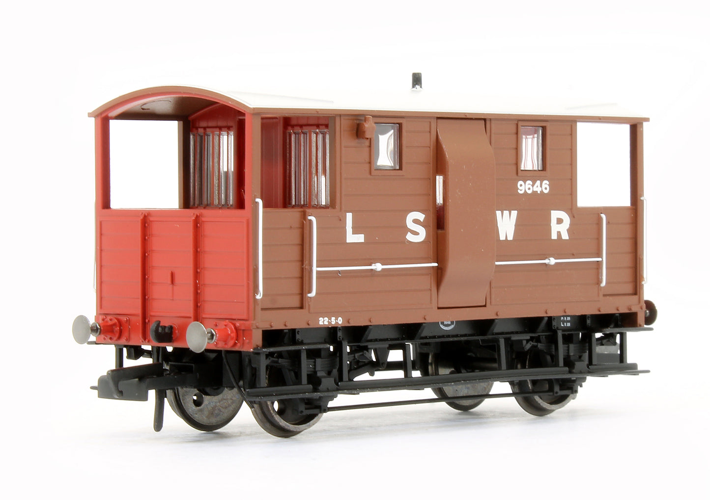 Pre-Owned R6911 LSWR 20T Brake Van No.9646